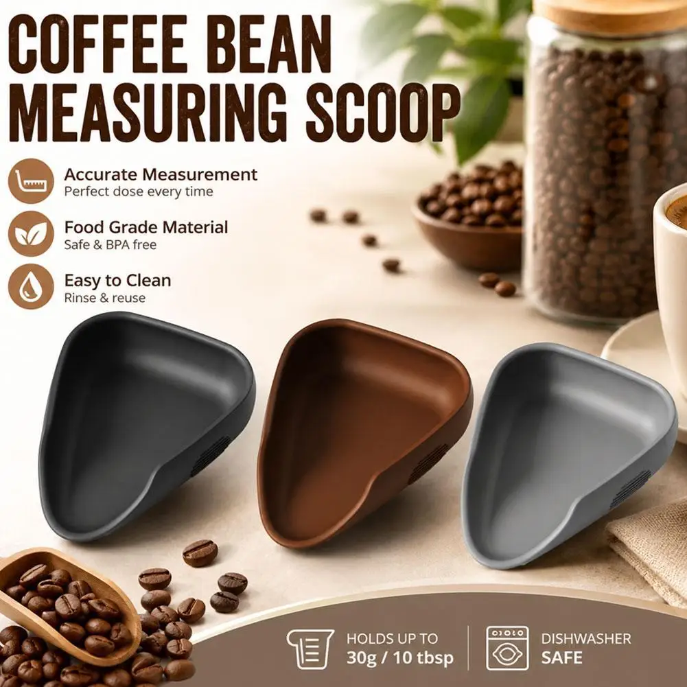 Silicone Coffee Bean Dosing Tray Anti Static Espresso Weighing Bowl Single Dose Measurement For Barista Tool