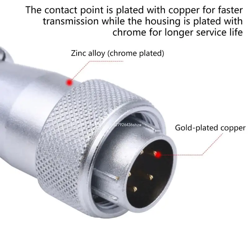 WS16-Steckverbinder, WEIPU TQ+ZM Antioxidationsstift, wasserdichte Luftfahrt-Steckverbinder, Direktversand