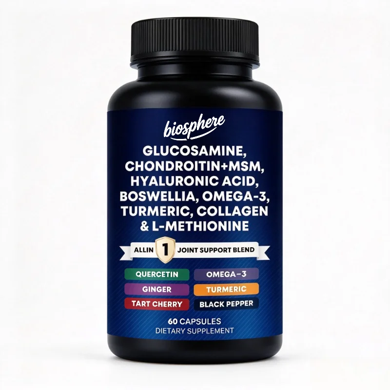 Glucosamine Chondroitin MSM - Supports Healthy Joints, Cartilage, and Connective Tissue - Promotes Joint Comfort and Flexibility