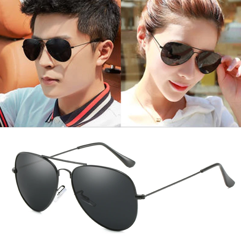 Luxury Men Polarized Sunglasses Designer Male Vintage Black Pilot Sunglasses Driving Sun Glasses Men Women Brand Designer UV400