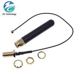 868MHz Antenna Lora Lorawan pbx 5dbi SMA Male Connector GSM 868 IOT antena antenne waterproof RP-SMA/u.FL Pigtail Cable