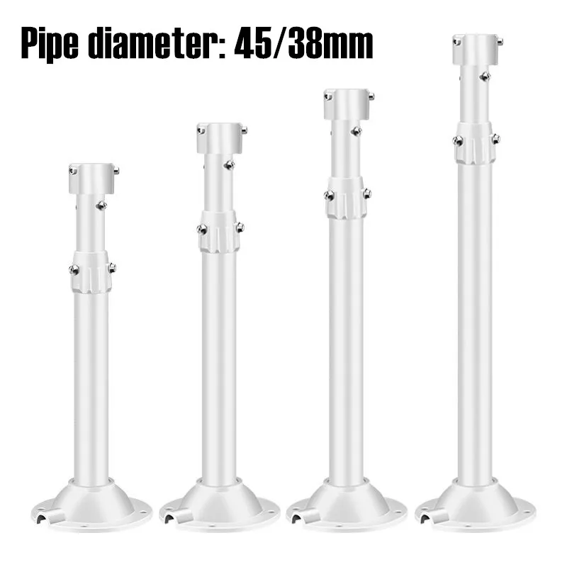 I-Type Super Long Vertical Hoisting Telescopic Holder Stand 45mm Thickened Pipe High-Speed Dome PTZ Camera Ceiling Mount Bracket
