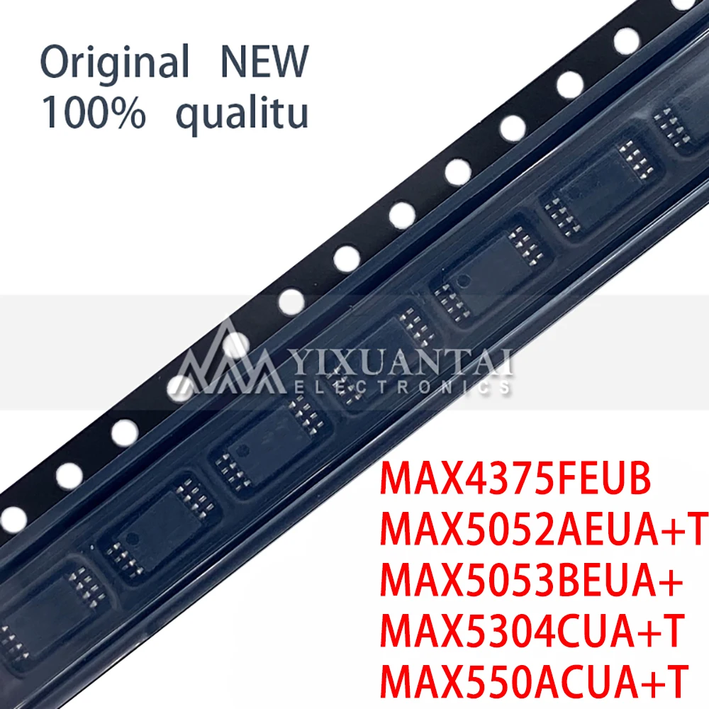 

10Pcs/a Lot MAX6126A30+T MAX706SEUA+T MAX8860EUA27+T MAX9032AUA+T MSOP-8 Original New
