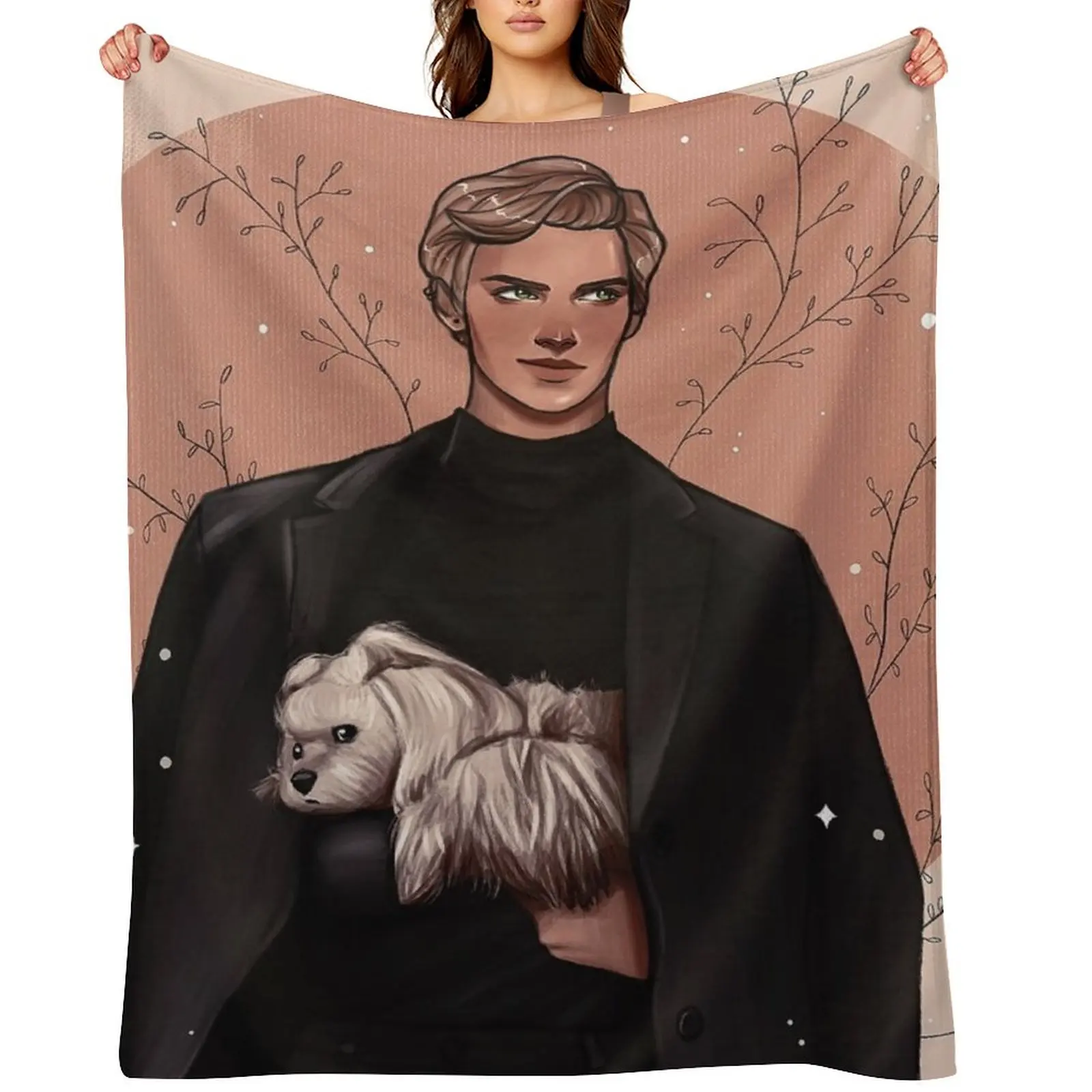 

Aaron Warner. Throw Blanket Bed Fashion Sofas cosplay anime Summer Beddings Blankets