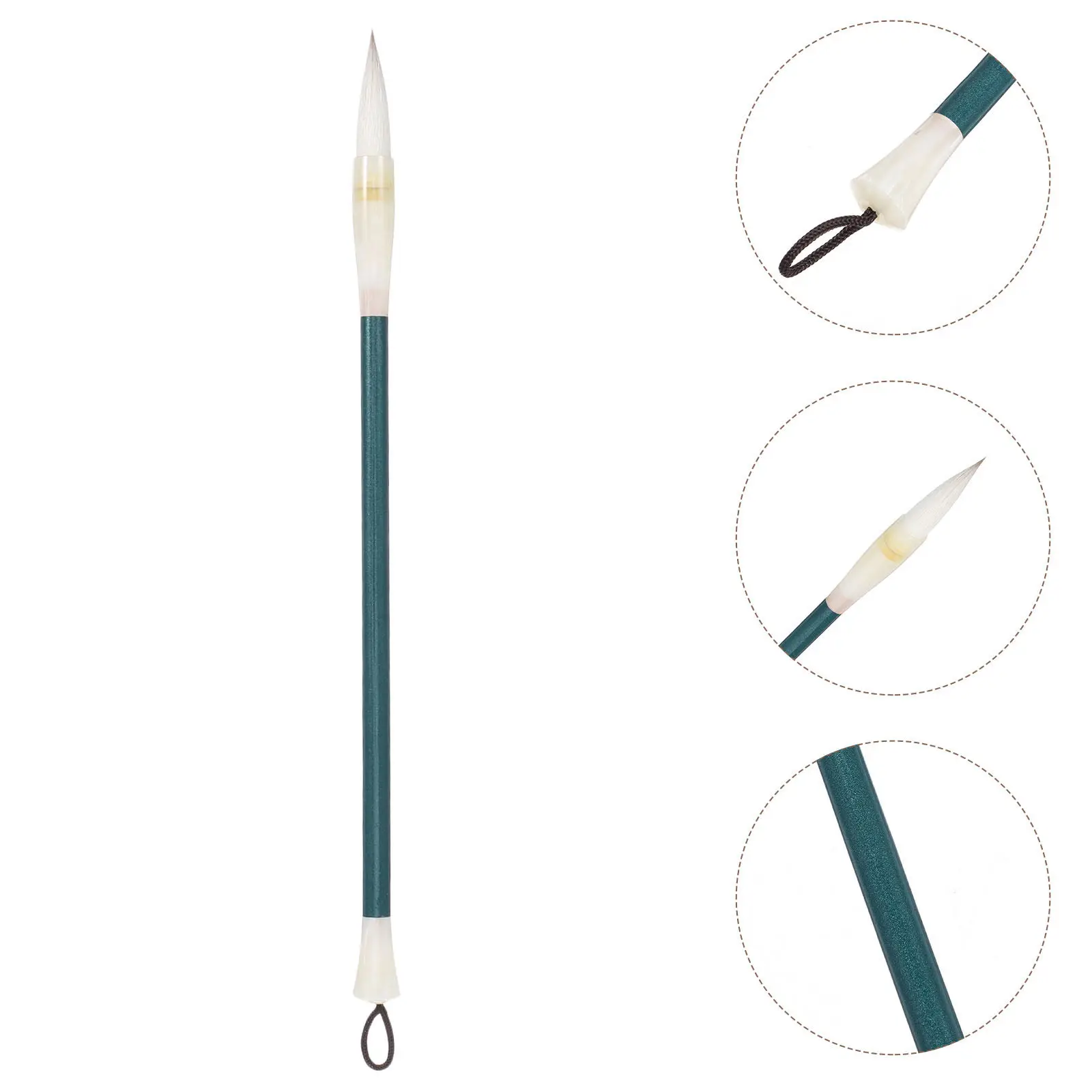 Chinese Calligraphy Brush Premium Wool Nylon Soft Resilient Bristles Ink Absorption for Painting Drawing Watercolor Sumi Art