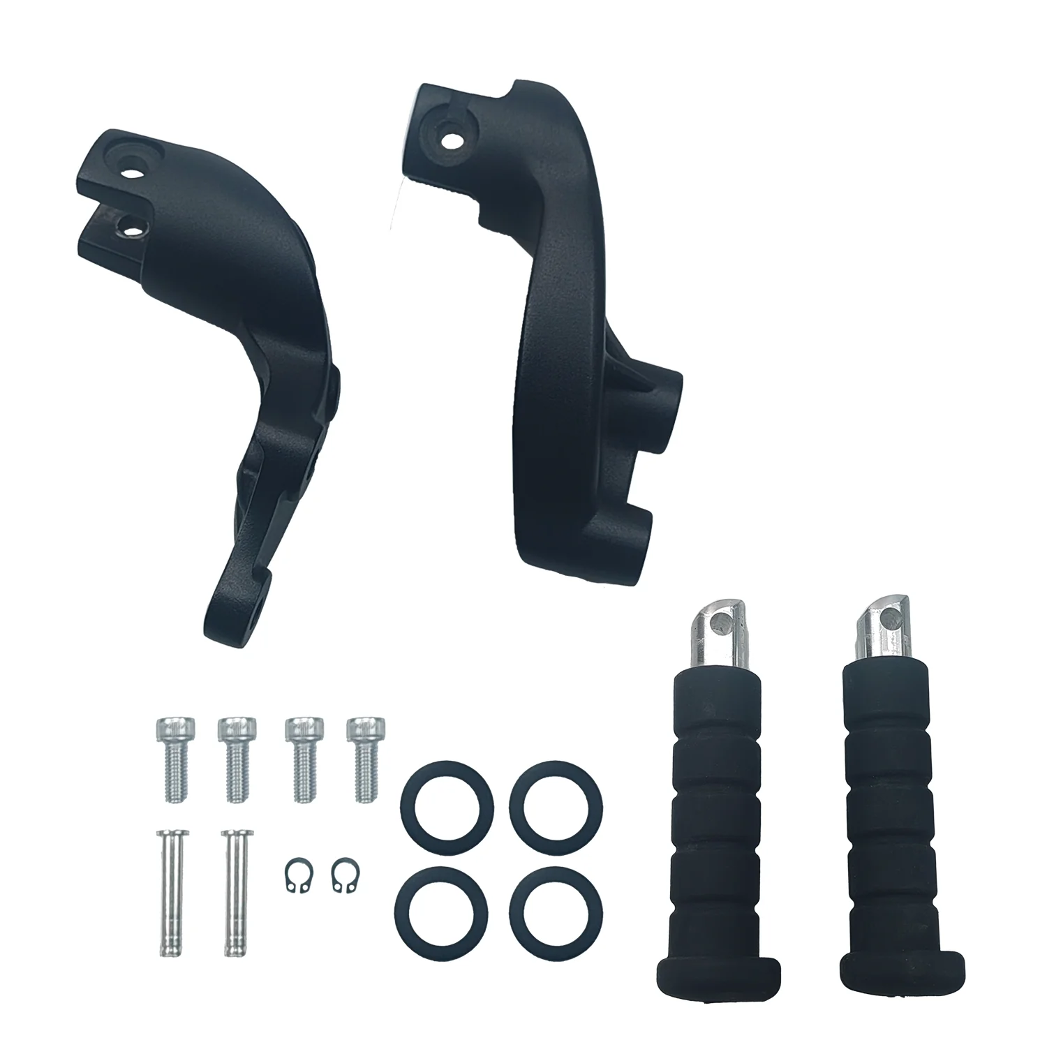 

Motorcycle Highway Pegs Passenger Foot pegs Pedal Fit Harley Street Glide Road King Road Electra Glide Sportster Dyna Softail