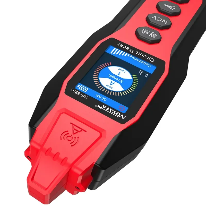 NOYAFA NF-8301 Underground Wire Fault Locator With Multimeter AC/DC 1000V Wire Detector Electrical Cable Finder Depth 4m