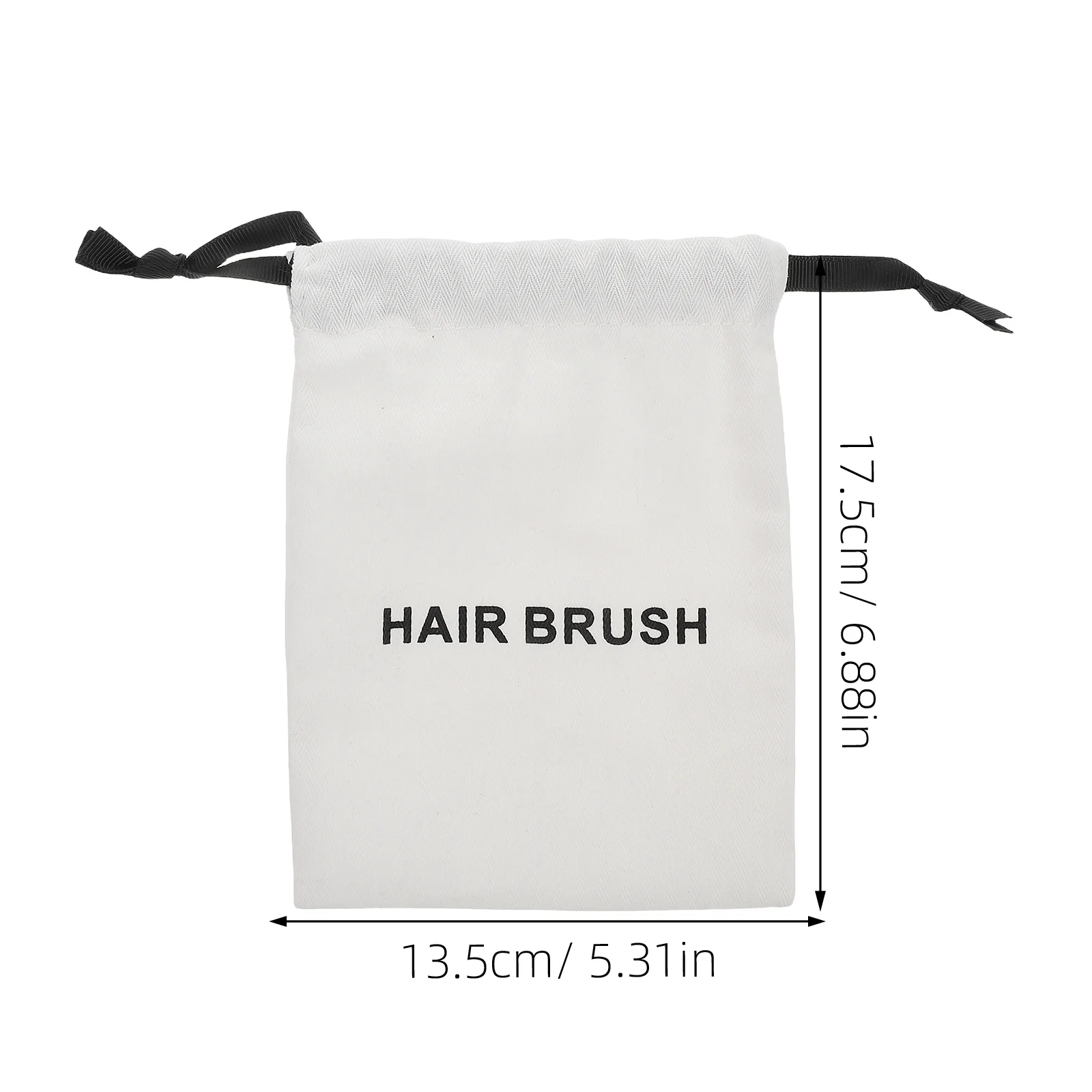 Canvas Drawstring Pouch Hair Styling Tool Organizer Dustproof Portable Travel Storage Bag Small Pouch Drawstring Bag