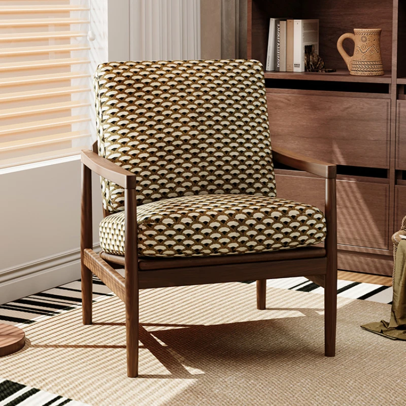 Upholstered Armchair Dining Chair Underframes Single Sofa Nail Salon Chairs Booster Floor Replacement Home Furniture Upholstery