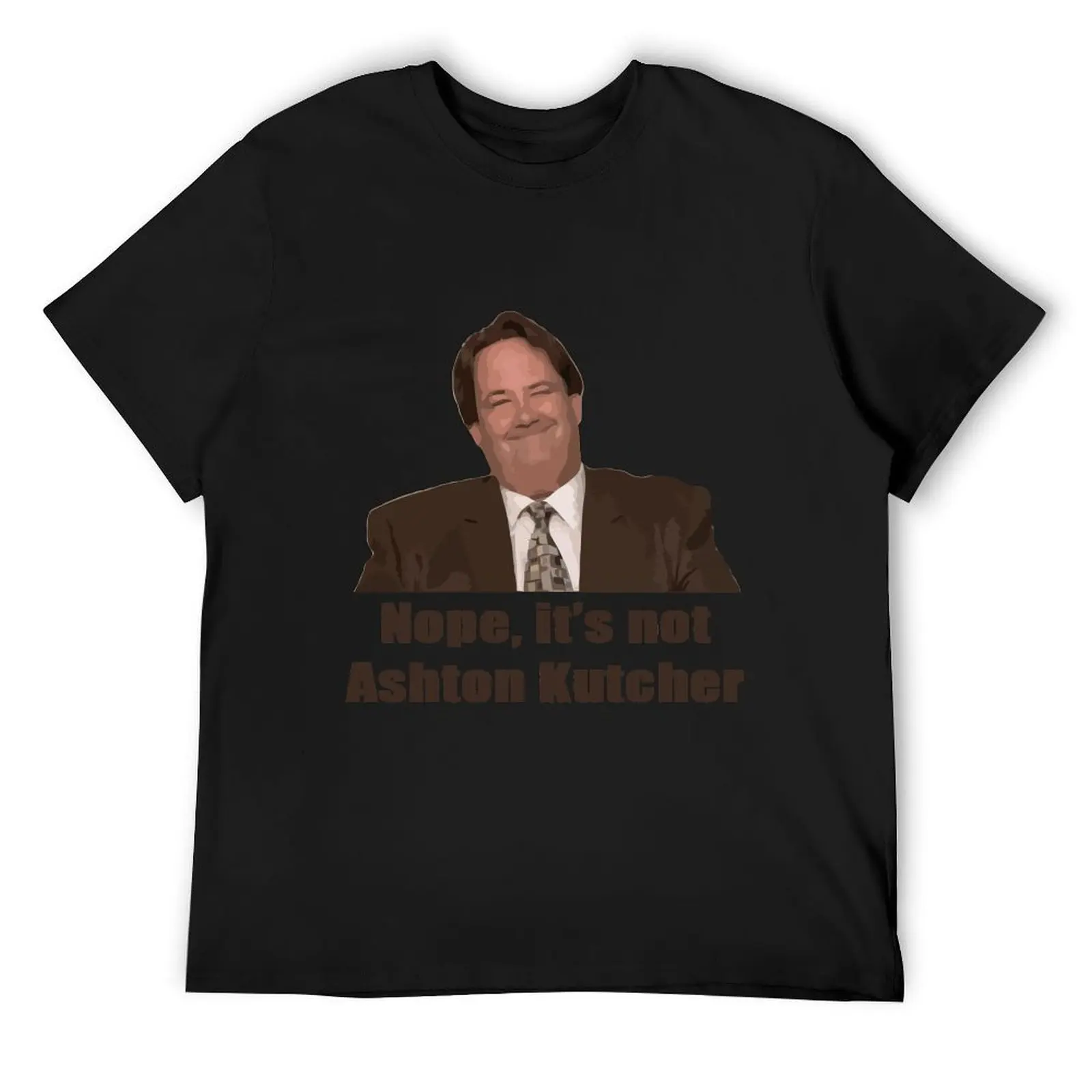 

Nope, it's not Ashton Kutcher! T-Shirt cheap stuff sports fans plus sizes men clothes