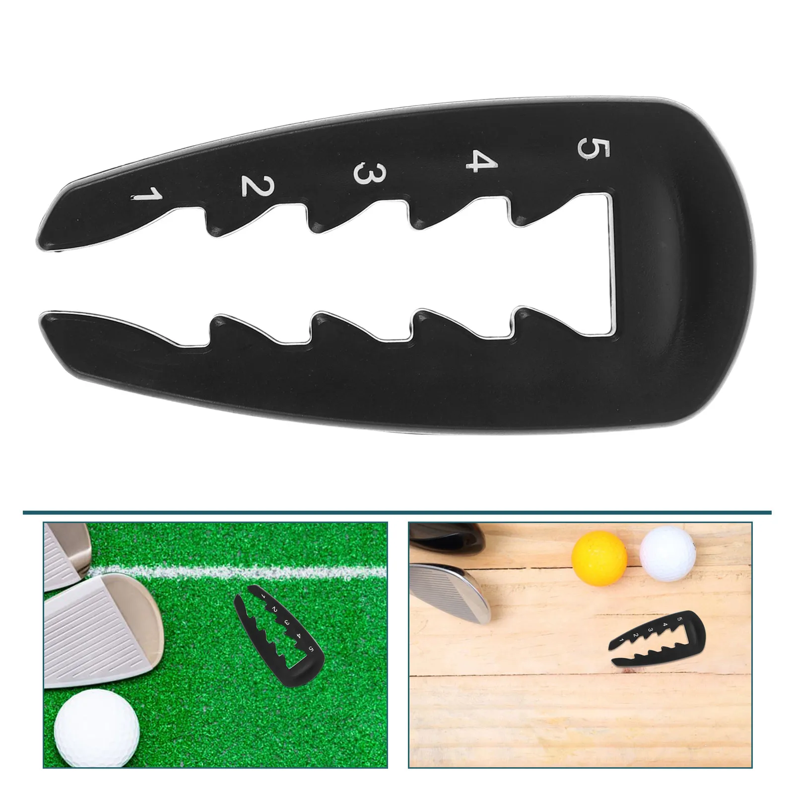 

Golf Tee Height Tool Adjustable Golf Training Setter Portable Tee Height Adjuster for Consistent Swings Outdoor Indoor Practice