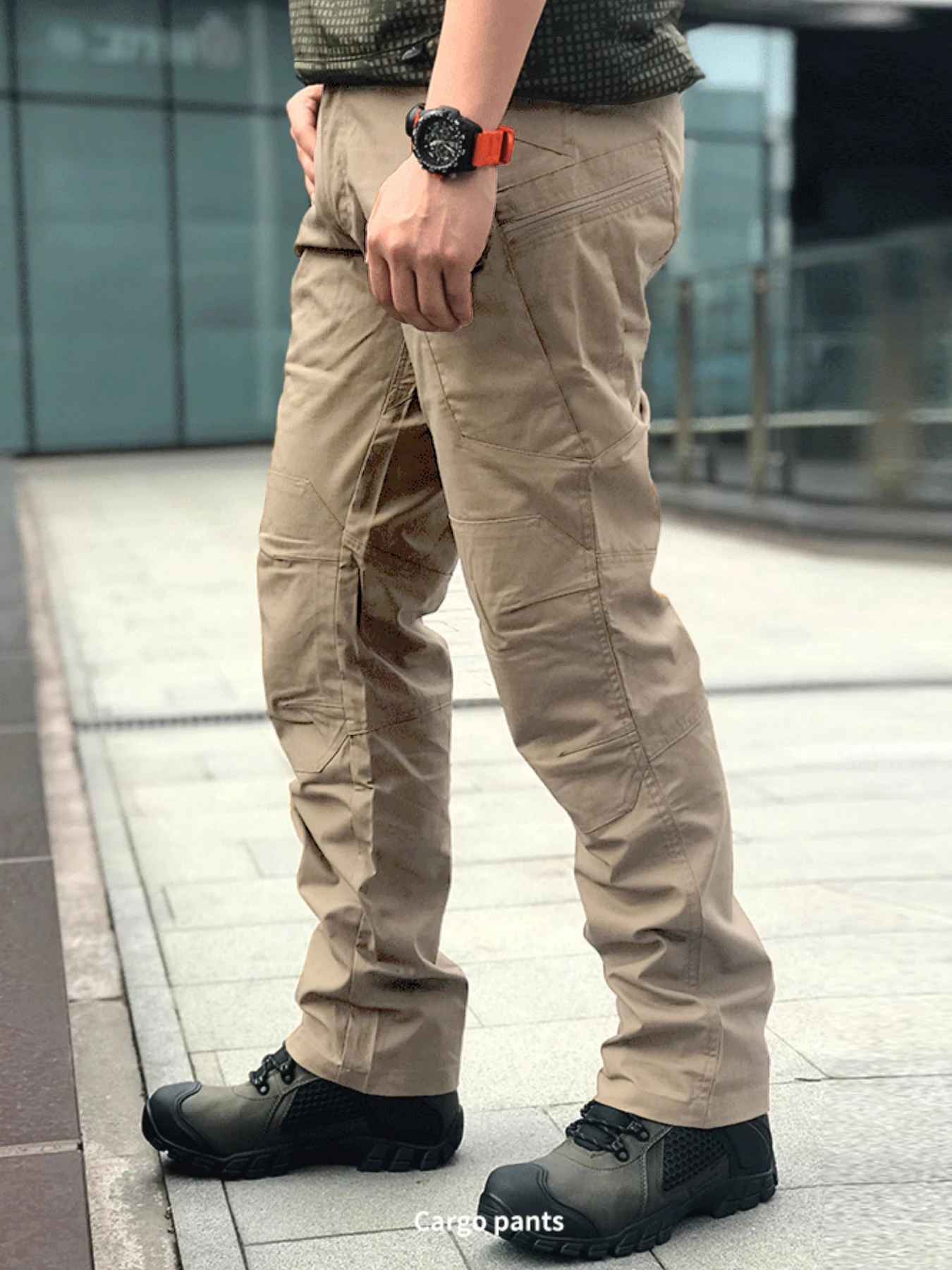 

Новый летний сезон, тонкие спортивные спортивные штаны, мужские брюки, подходящие для работы на открытом воздухе, свободные и универсальные повседневные длинные брюки для мужчин 20