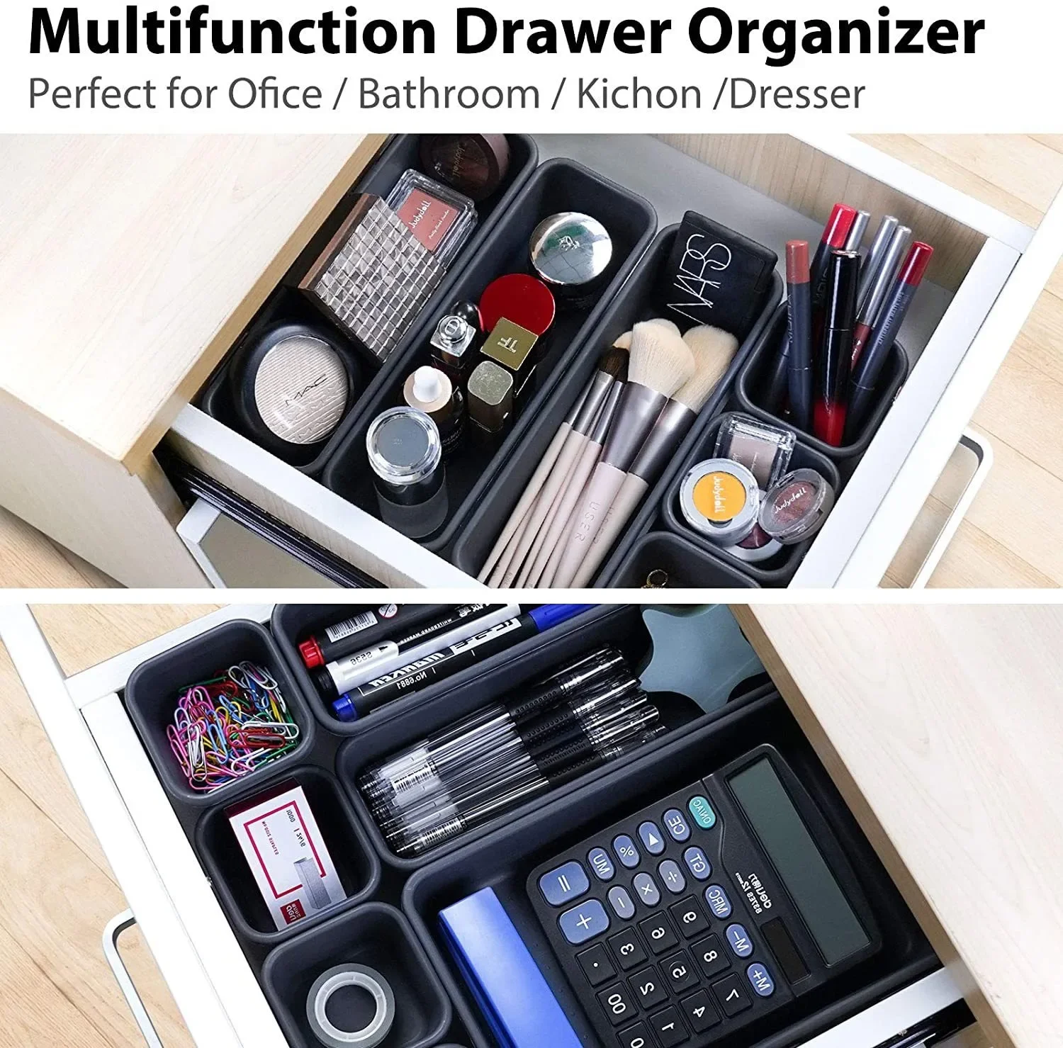 8/16/32pcs Drawer Organization Tool Box Organizer Tray Dividers Set Workbench Cabinet Bins Tool Chest Garage Hardware Tool Tray