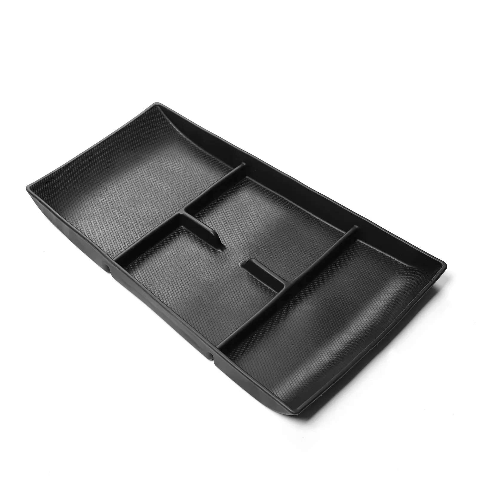 for BYD Seal EV Central Armrest Lower Layer Storage Box TPE Car Center Console Tray Organizer Accessories
