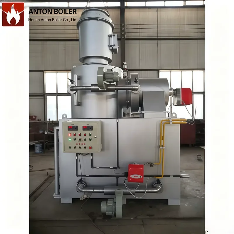 i 20-1000kg/Batch Smokeless Waste Incinerator Natural LPG Heavy Oil Fired ADF Waste Incinerator