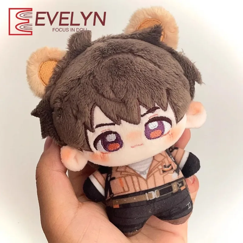 Evelyn (boneca) 10cm amor e espaço profundo caleb xia yi zhou pingente de pelúcia brinquedo de pelúcia boneca de algodão figura mochila saco chaveiro presentes