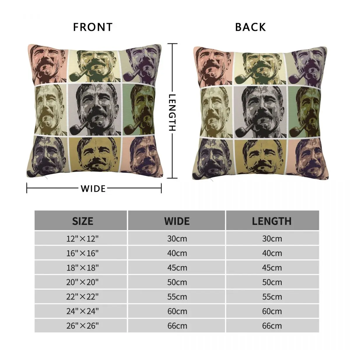 Daniel Day-Lewis There Will Be Blood Square Pillowcase Polyester Linen Velvet Printed Zip Decor Sofa Cushion Cover Wholesale