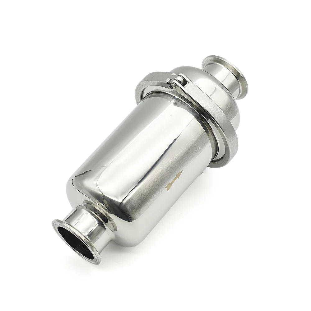 Imagem -05 - Filtro de Tri Clamp Filtro Short Inline Fit 38 mm 51 mm Pipeline Homebrew Beer Brewing Aço Inoxidável Ss304 316