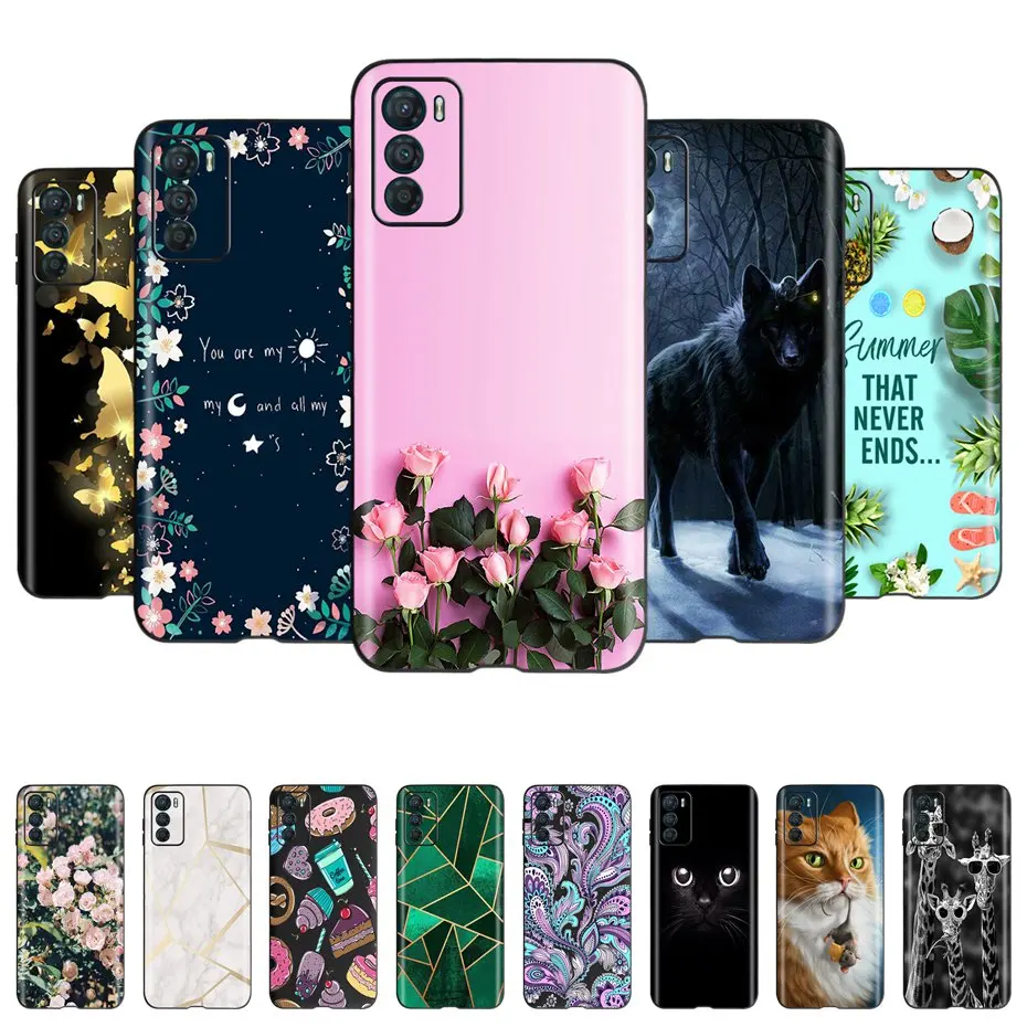 Para MOTO G42 funda de teléfono de silicona suave de TPU de 6,4 pulgadas para Motorola Moto G42 G 42 4G funda Motog42 2022 parachoques