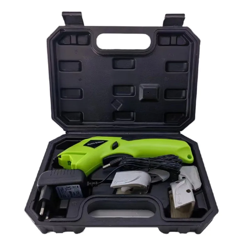 Green Pink Orange Electric Scissors Fabric Leather Tailor Electric Scissors Portable Rechargeable Scissors