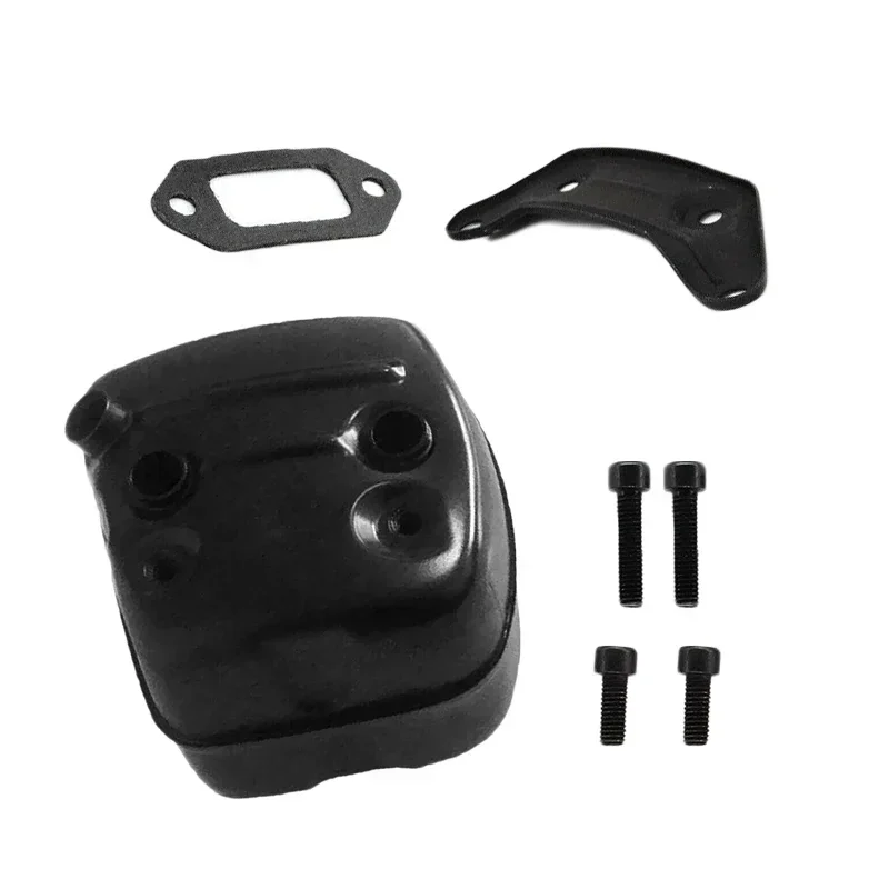

Comprehensive Exhaust Muffler Package Featuring a Strong Bracket Tailored for Specific Model Numbers in the For XP Range