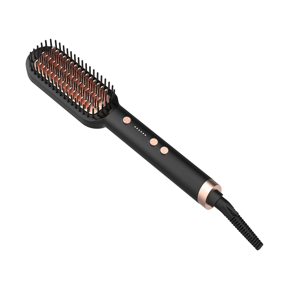 110-240V Ion LED Professional Electric Hair Straightener Comb PTC Heating Hair Straightener Home Salon Equipment Hair Comb Brush