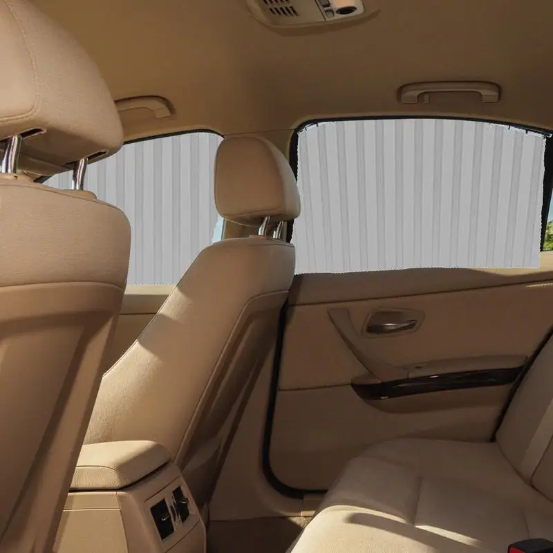 Magnetic Car Window Blinds Window Sun Shades Car Side Blinds Sun Protection Block Strong Sunlight Summer Car Sun Shades For