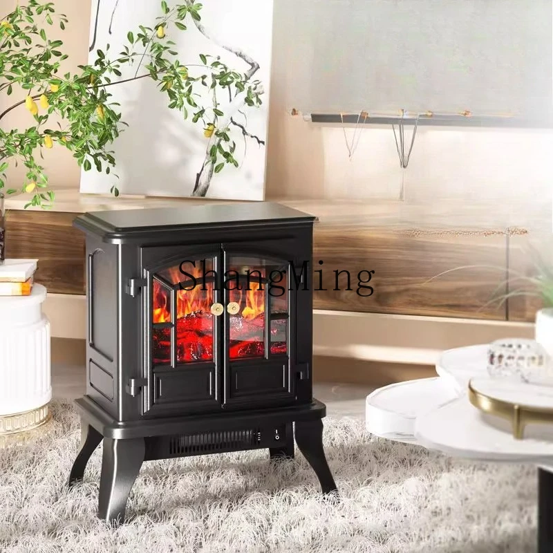 ZYY household 3d simulation Flaming Mountain electric heating hot air heating furnace indoor energy saving