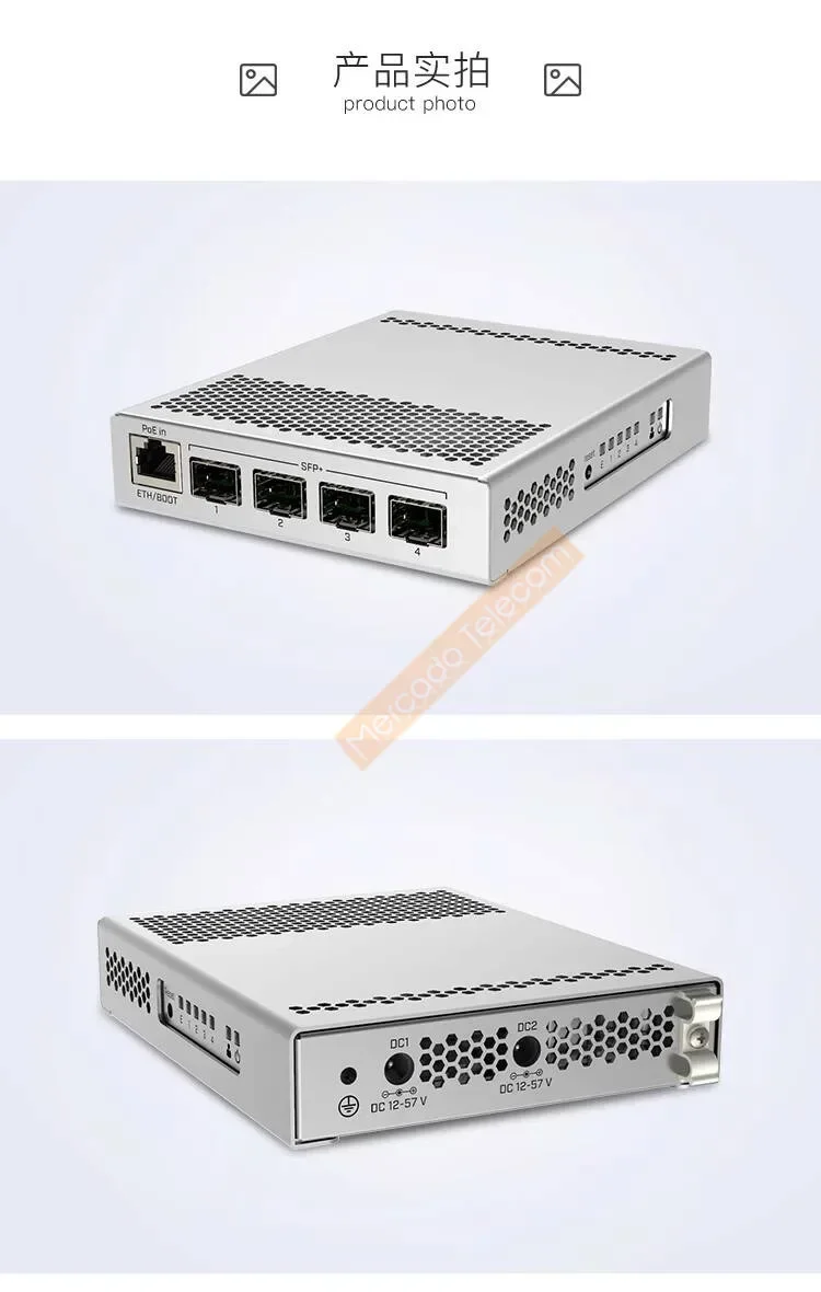 Gold SellerMikroTik CRS 305-1G-4S+IN SFP+ 10Gbps Five-Port Smart Managed Switch Dual System RouterOS or SwOS