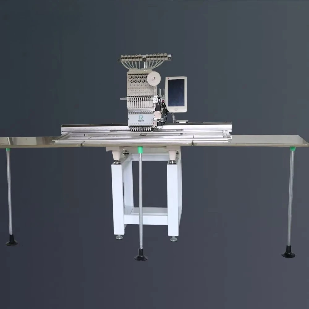 Computer Embroidery Machine Single Hand Flat High Speed Embroidery Equipment
