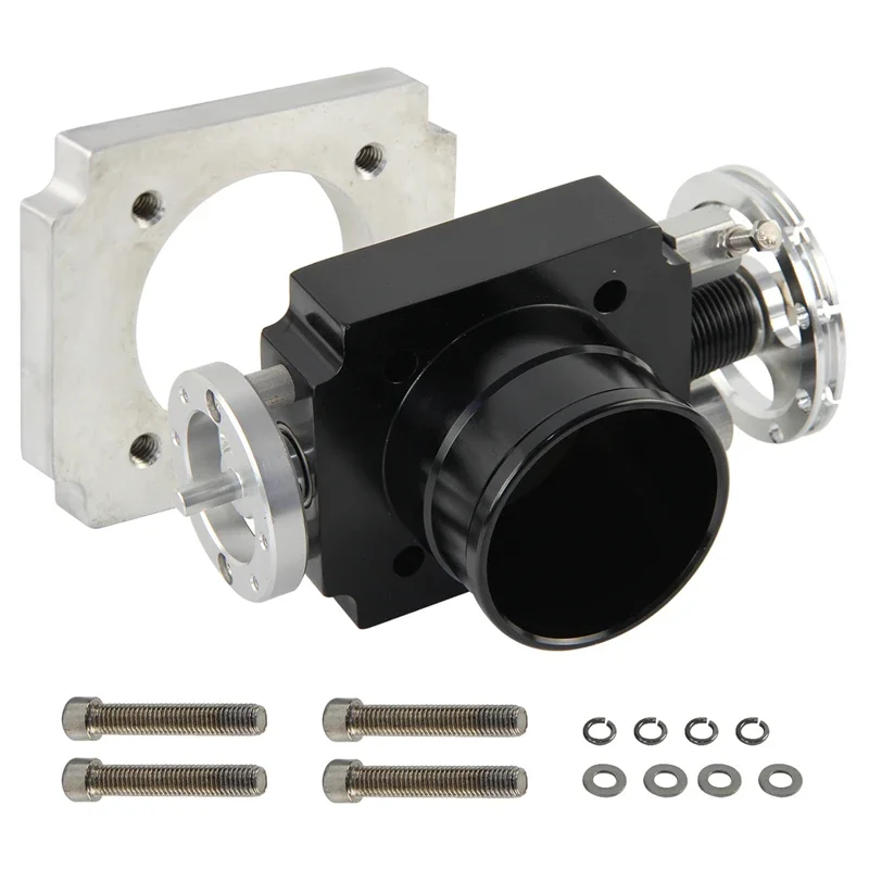 CNC Billet Intake Throttle Body Alloy Universal 65mm 2.5