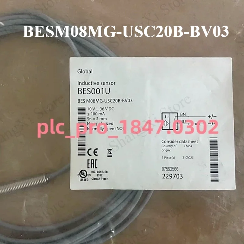 1PC Brand New BES M08MG-USC20B-BV03 BES001U Sensor Fast Delivery