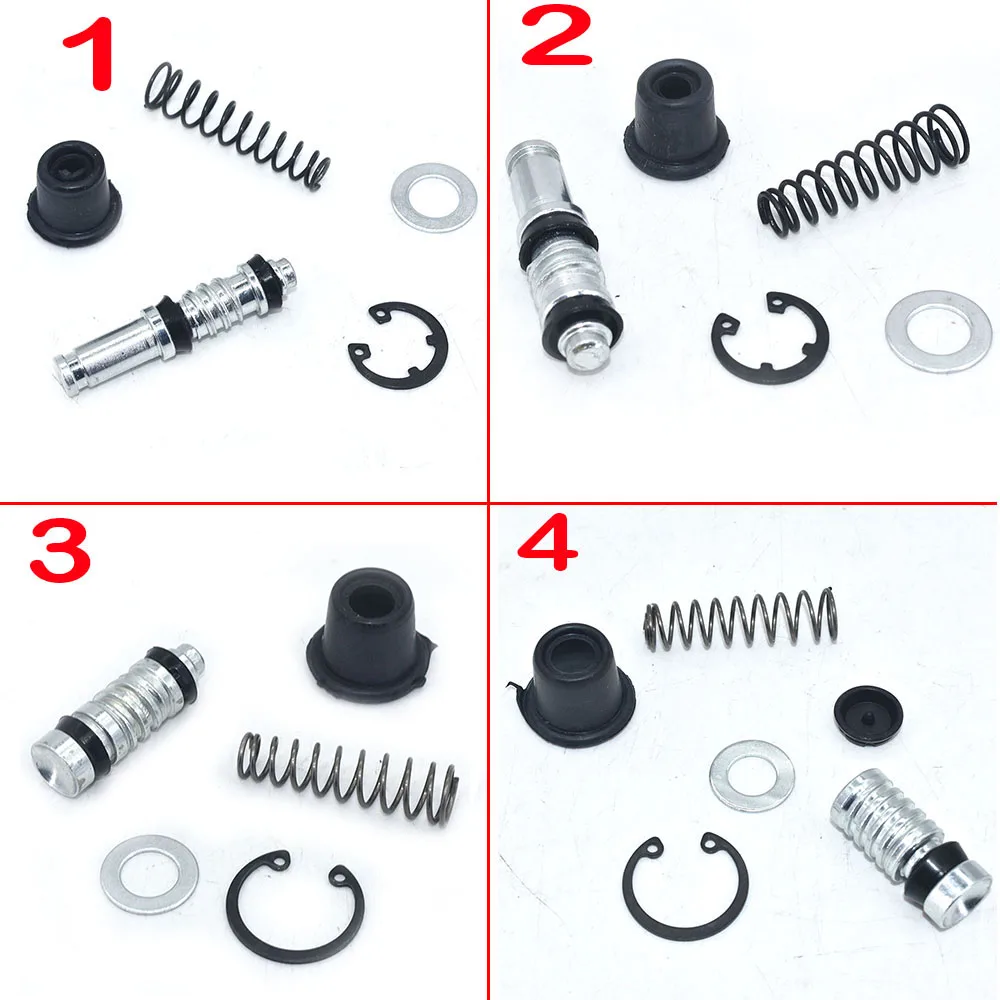 Piston Plunger Repair Kits Master Cylinder Piston Rigs Repair Accessories 11mm 12.7mm 14mm Motorcycle Clutch Brake Pump