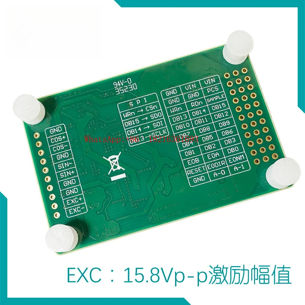 Module de démodulation RDC 16 bits AD2S1210 N1 / Haute performance / 15,8 Vpp
