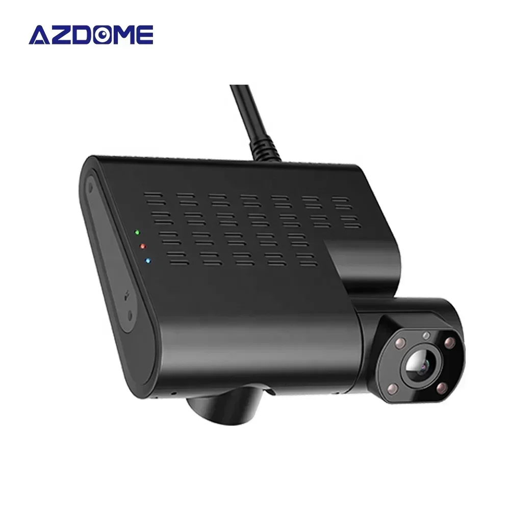 4G Dual Lens Two in One Dashcam for Taxi with GPS Tracking Live Video Surveillance Car Dashcam DVR