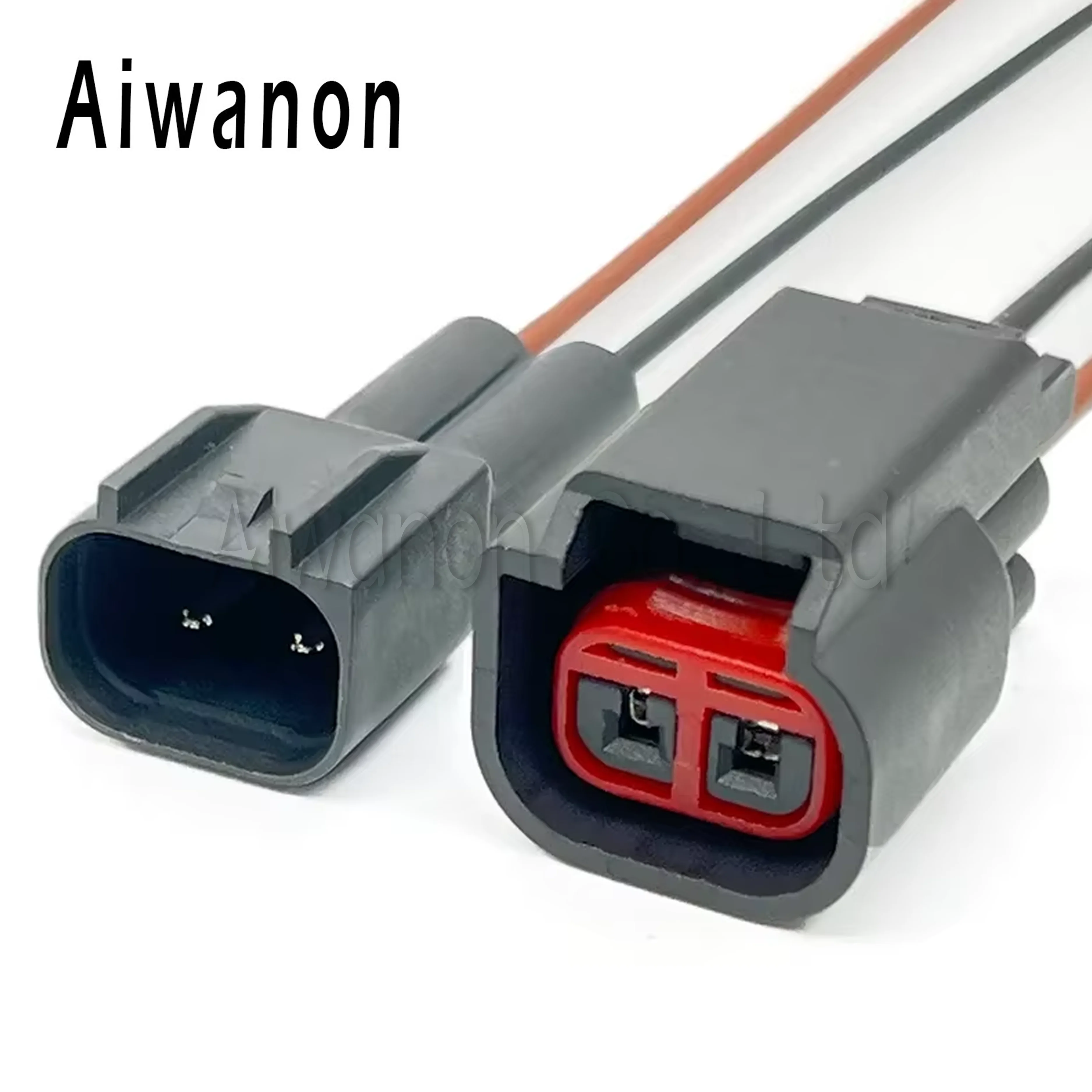 

1 Set 2 Pin Car Dashboard Midrange Center Speaker Ignition Coil Electrical Cable Connectors Wire Harness Plug For Ford 7283-8220