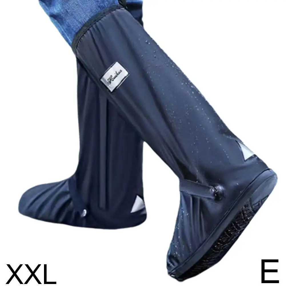 Cubierta de zapatos de agua para exteriores, cubierta de tubo alto, impermeable, antideslizante, lluvia, ciclismo, servicio de juego, vadear en motocicleta, pesca, senderismo, P K3E1