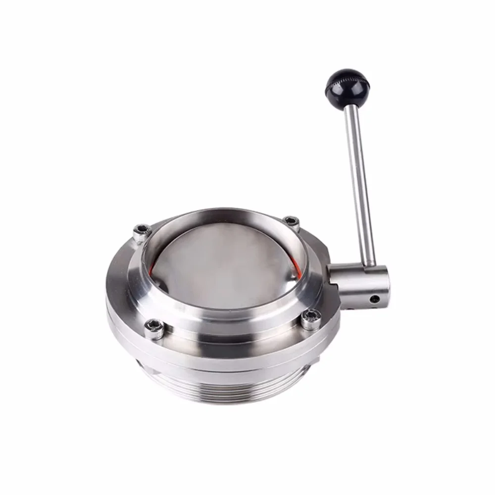 

Затвор дисковый приварной с наружной резьбой SMS, нержавеющая сталь 304, диаметр 51 мм, санитарный, ручной, с резьбовым соединением SMS