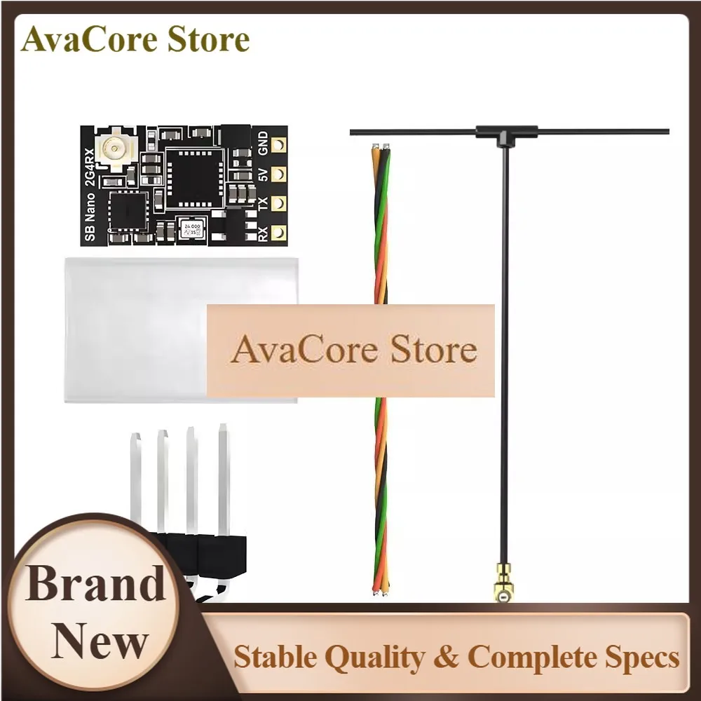 AvaCore10PCS SpeedyBee Nano 2.4G ExpressLRS ELRS Receiver For FPV Freestyle Long Range Drones DIY Parts