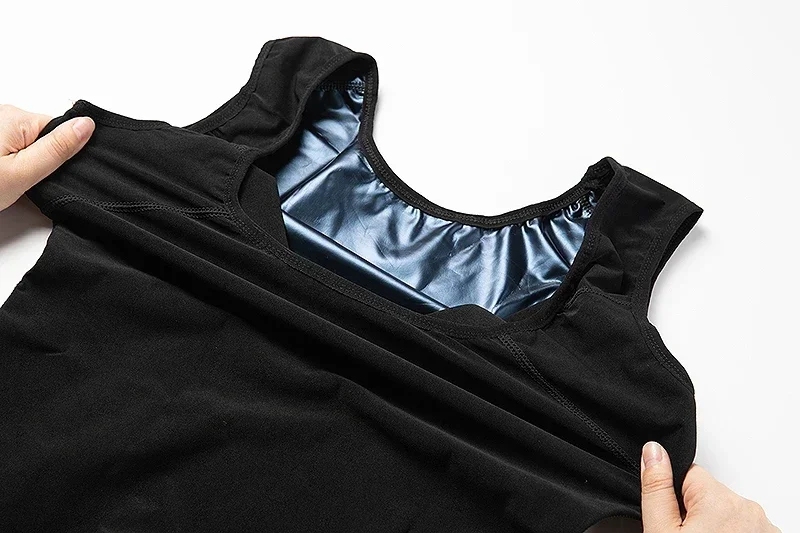 Sauna Suit for Women Body Shaper Heat Trapping Vest Weight Loss Workout Shirt Tank Top Slimming Women Shapwear Training