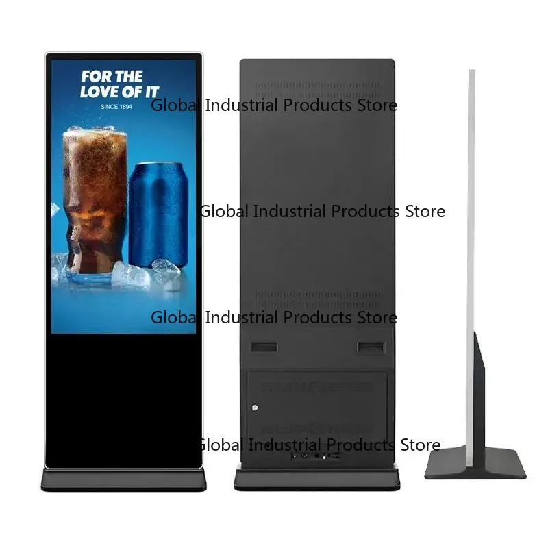 

55'' Advertising Screen Floor Stand Digital Signage Indoor Tv Advertising Kiosk LCD Digital Display For Advertising