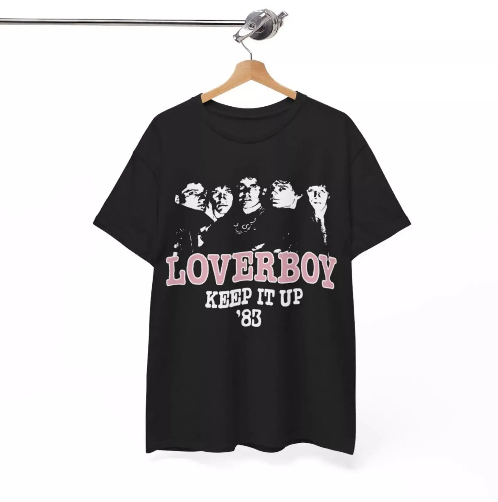 

LOVERBOY BAND Keep It Up футболка с коротким рукавом полный размер S-5XL FH106