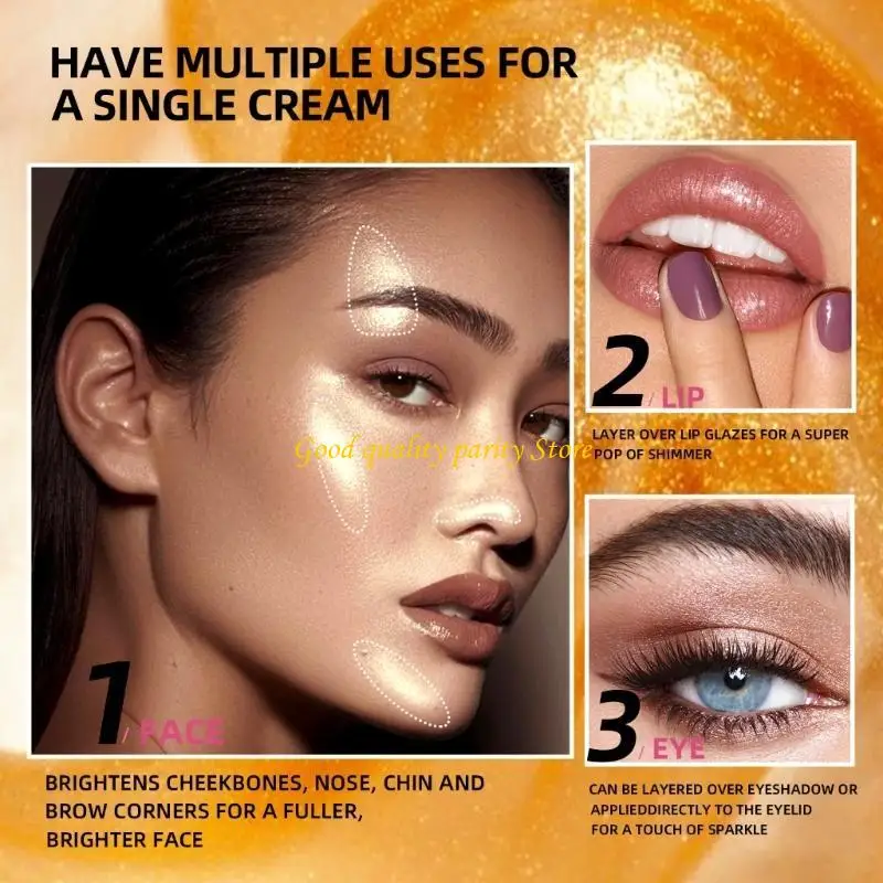 M4ya Sparkling Evidenatore Crema Bollen Modifica Modifica Stupimento Evidenziazione