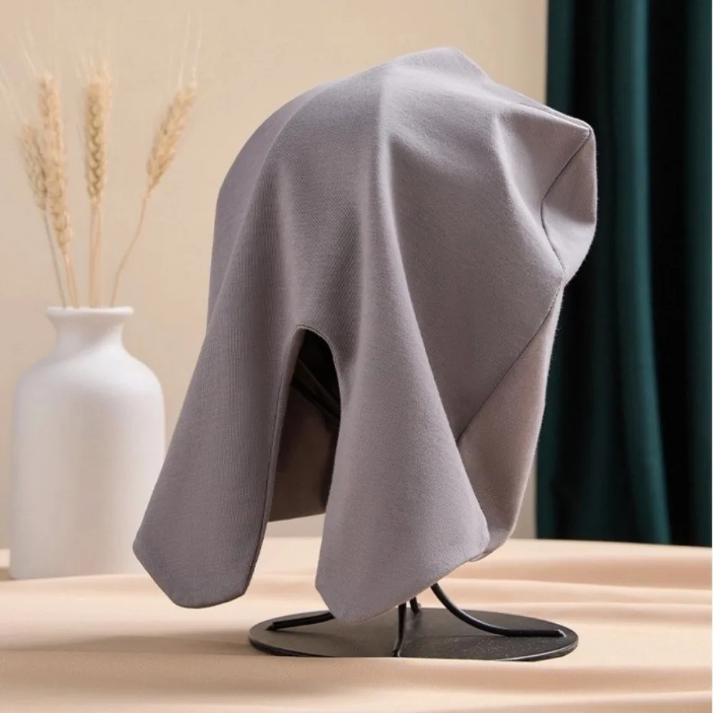Travel Cotton Sleep Cap Comfortable Windproof Sleep Pullover Light Blocking Warm Nighttime Hat Women Men
