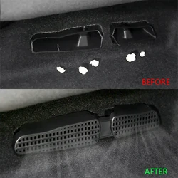 Under Seat AC Heater Air Conditioner Duct Outlet Vent Protective Grill Cover for AUDI A3 S3 RS3 8V SEAT LEON 5F MK3 2013-2019