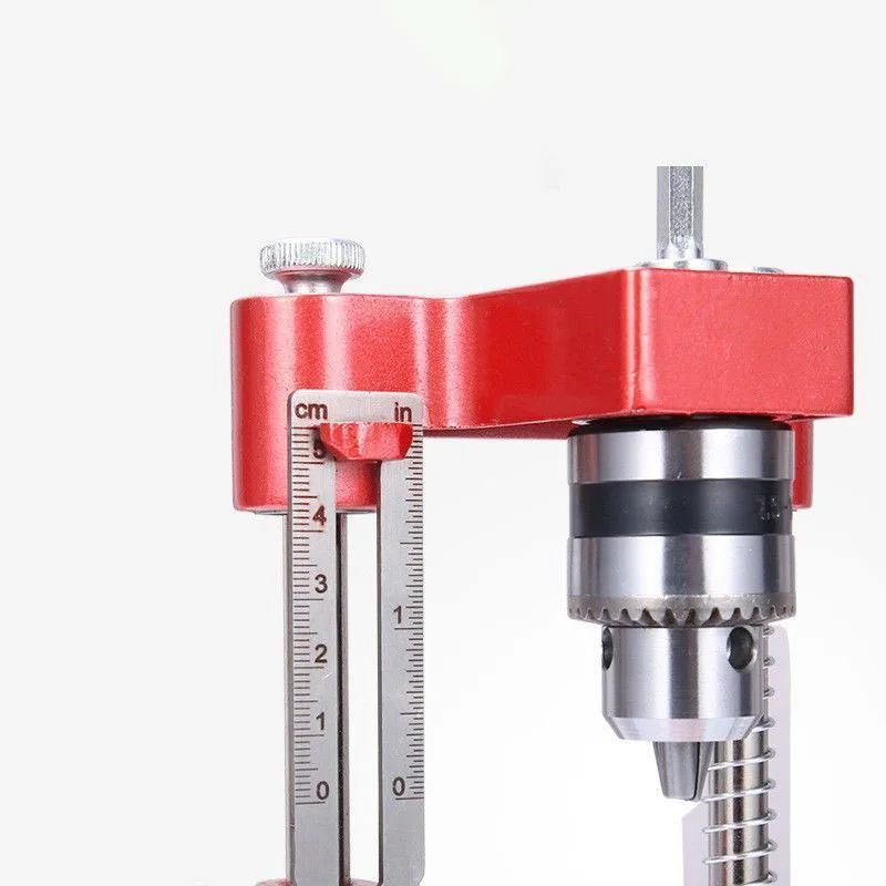

2024 Woodworking Drill Locator Adjustable Punch Locator Hole Drill Guide Alloy Steel Drilling Template Guide Tool