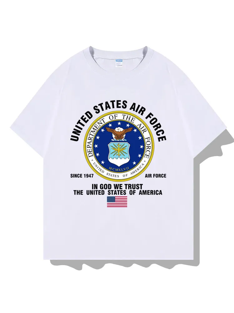 USA United States 24th Special Operations Squadron 24th STS Short-Sleeved T-Shirt Casual Pure Cotton T-Shirt Cultural Streetwear
