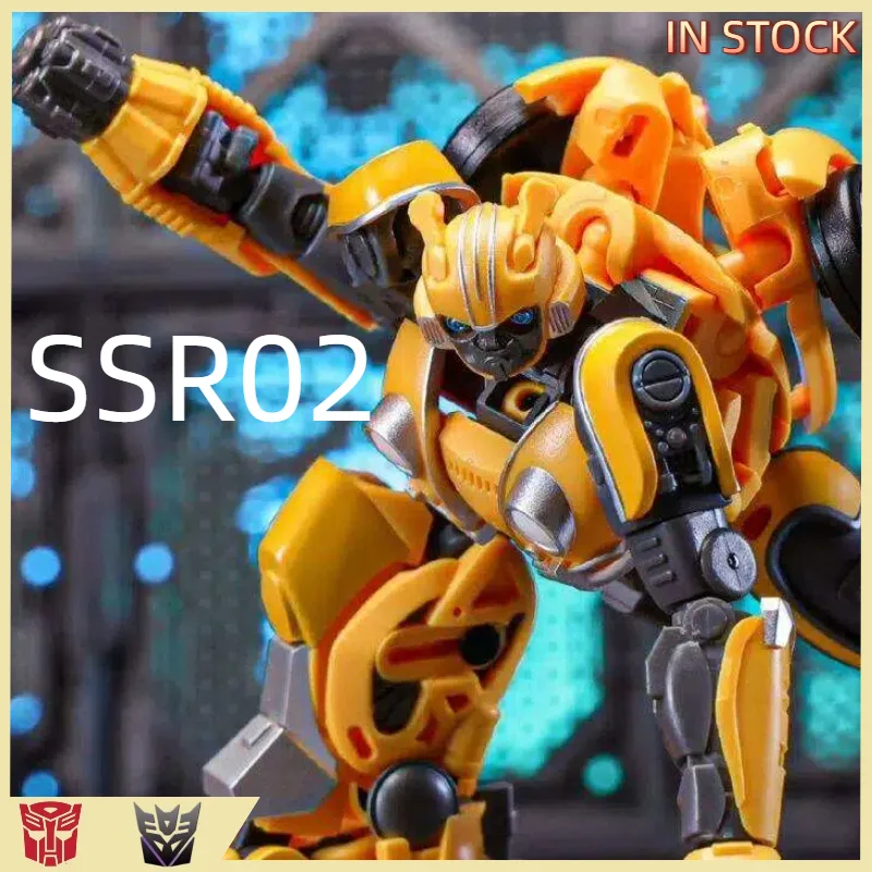

【IN STOCK】 Transformed Toys Original Lucky Cat SSR-02 SSR02 BEEBIGGERMEE Deluxe Class Up 12cm Upgraded with Alloy Parts Scaled