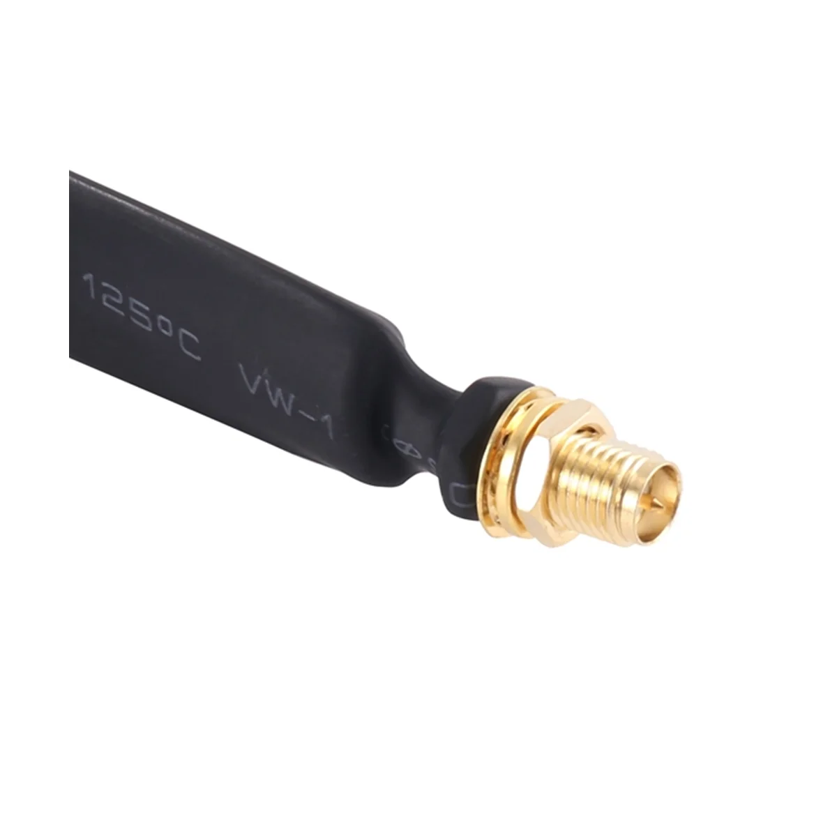 Extension Cable Helium Hotspot Miner Antenna LoRa RP-SMA Male to RP-SMA Female Flat-Window Door Thru Coaxial Cable 25cm