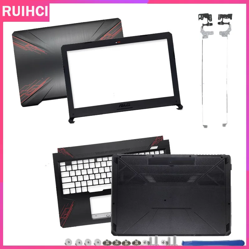 

For TUF Gaming FX504 FX504G FX504GD FX80 FX80G FX80GD Laptop LCD Back COVER/Front Bezel/Palm Rest COVER/Bottom Base Case